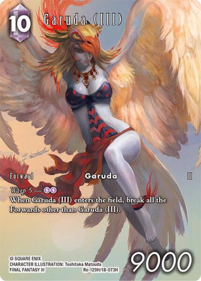Garuda III Full Art Re-129H/18-073H Legacy Collection Final Fantasy card