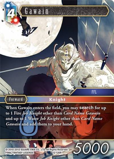 Gawain 12-126R Opus XII Final Fantasy card