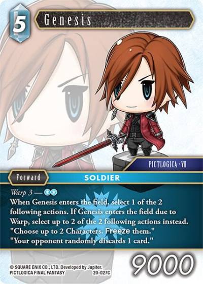 Genesis 20-027C Dawn of Heroes Final Fantasy card