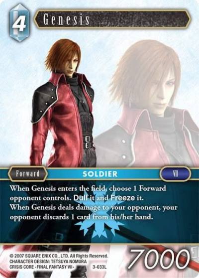 Genesis 3-033L Opus III Final Fantasy card