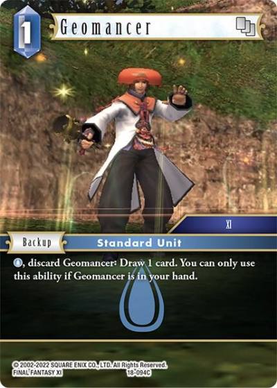 Geomancer 18-094C Resurgence of Power Final Fantasy card