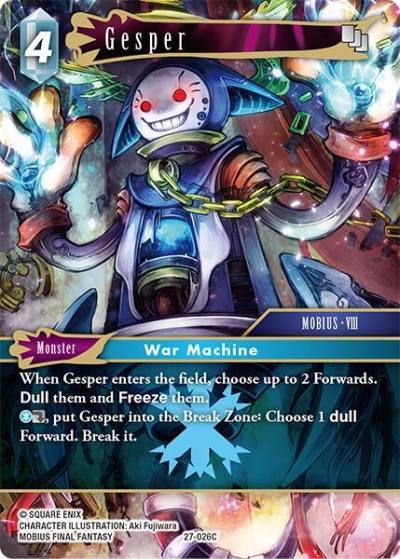 Gesper 27-026C Journey of discovery Final Fantasy card