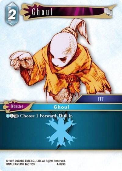 Ghoul 4-029C Opus IV Final Fantasy card