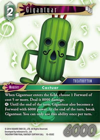 Gigantuar 15-050C Crystal Dominion Final Fantasy card