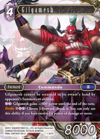 Gilgamesh Starter 1-207S Opus I Final Fantasy card