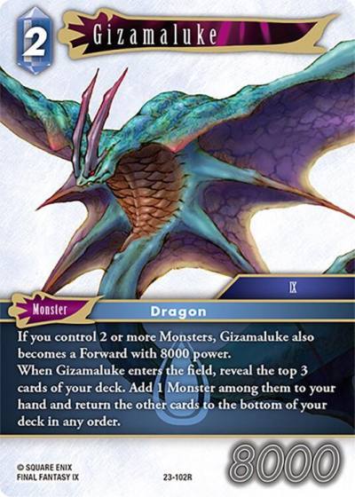 Gizamaluke 23-102R Hidden Trials Final Fantasy card