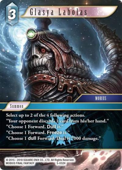 Glasya Labolas 5-032H Opus V Final Fantasy card