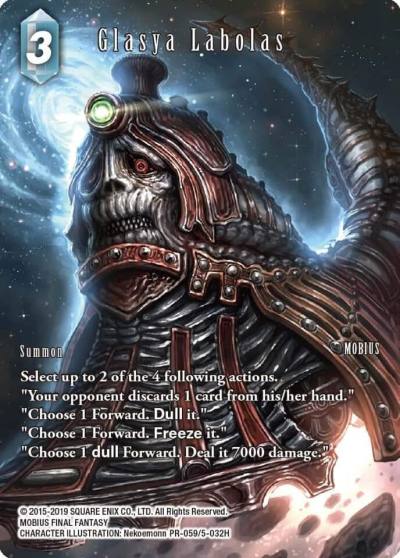 Glasya Labolas P-059/5-032H FF: Promo Cards Final Fantasy card