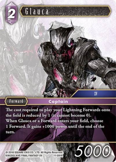 Glauca 11-091R Opus XI Final Fantasy card