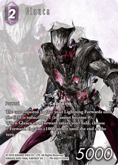 Glauca Full Art PR-092/11-091 FF: Promo Cards Final Fantasy card