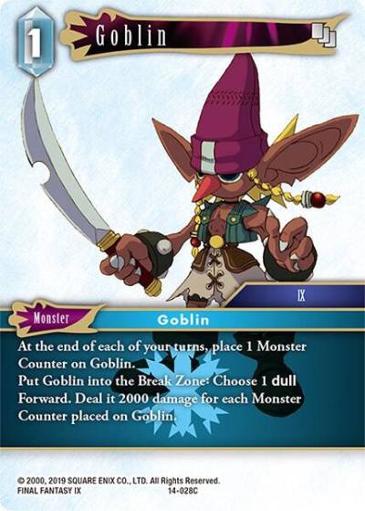 Goblin 14-028C Opus XIV: Crystal Abyss Final Fantasy card