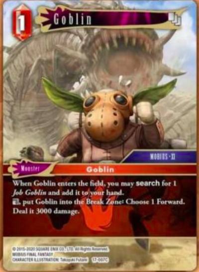 Goblin 17-007C Rebellion's Call Final Fantasy card
