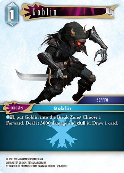 Goblin 29-023C Blissful Eternity Final Fantasy card