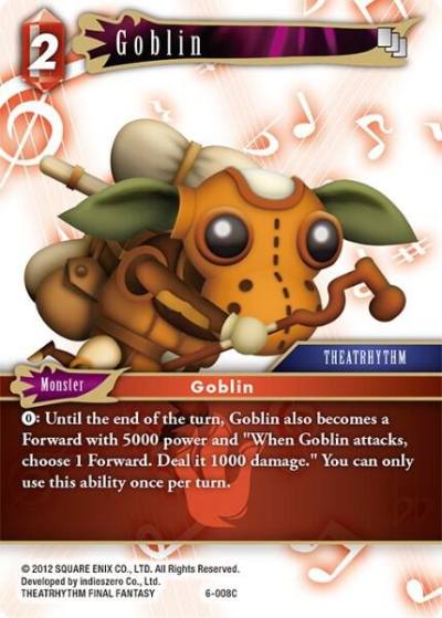 Goblin 6-008C Opus VI Final Fantasy card