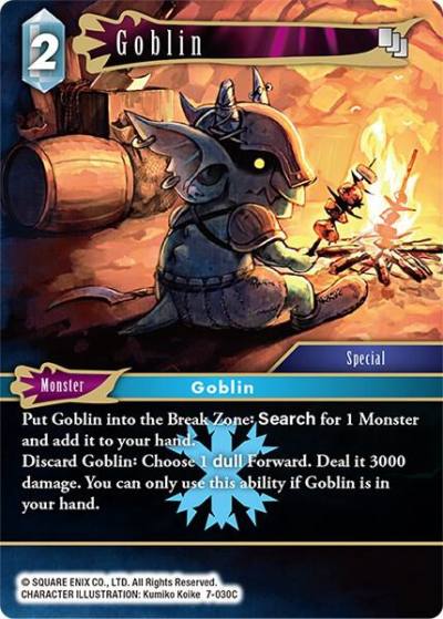 Goblin 7-030C Opus VII Final Fantasy card