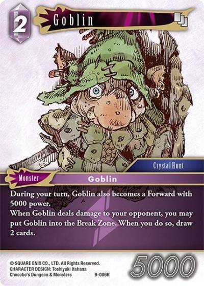 Goblin 9-086R Opus IX Final Fantasy card