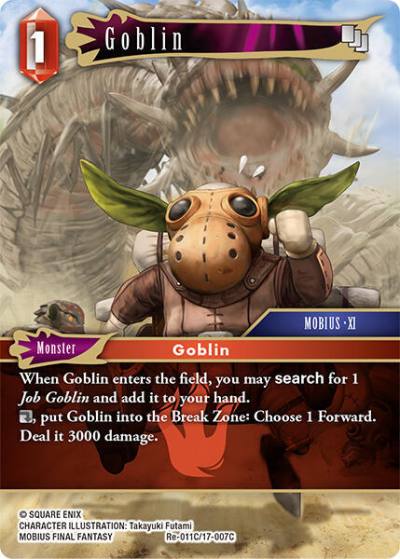 Goblin Re-011C/17-007C Legacy Collection Final Fantasy card
