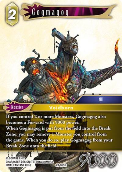 Gogmagog 23-065R Hidden Trials Final Fantasy card