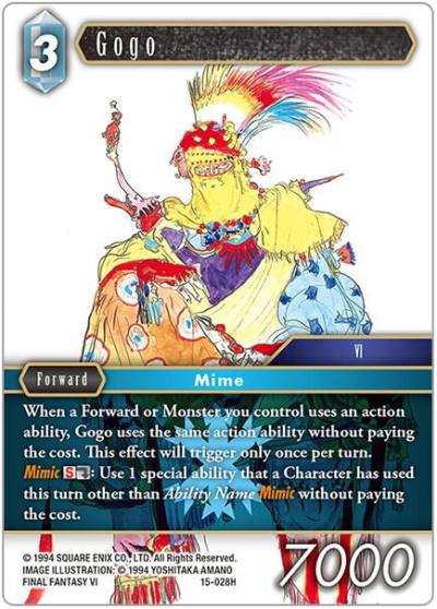 Gogo 15-028H Crystal Dominion Final Fantasy card