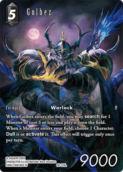 Golbez (Full Art) 28-118L Dreamlike Oceans Final Fantasy card