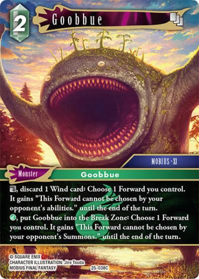 Goobbue 25-038C Tears of the Planet Final Fantasy card