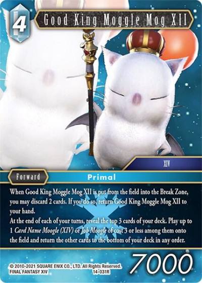 Good King Moggle Mog XII 14-031R Opus XIV: Crystal Abyss Final Fantasy card