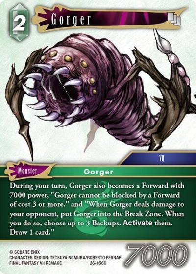 Gorger 26-056C Gunslinger in the abyss Final Fantasy card