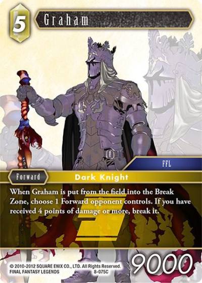 Graham 8-075C Opus VIII Final Fantasy card