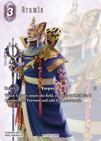 Gramis Full Art Re-132C/2-106R Legacy Collection Final Fantasy card