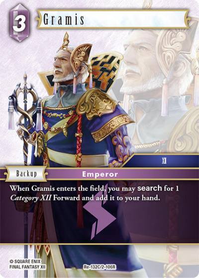 Gramis Re-132C/2-106R Legacy Collection Final Fantasy card