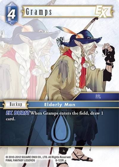 Gramps EX 8-122R Opus VIII Final Fantasy card