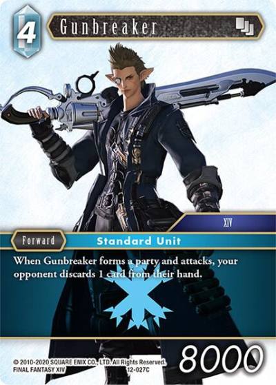 Gunbreaker 12-027C Opus XII Final Fantasy card
