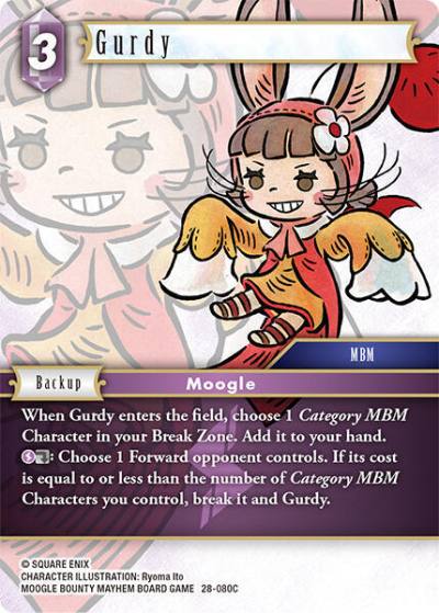 Gurdy 28-080C Dreamlike Oceans Final Fantasy card