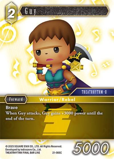 Guy 21-066C Beyond Destiny Final Fantasy card