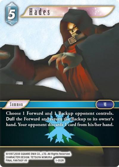 Hades 1-052R Opus I Final Fantasy card