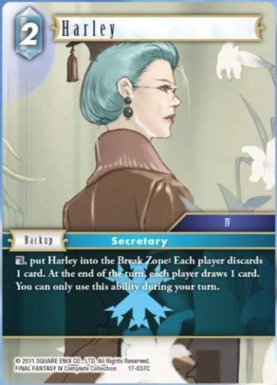 Harley 17-037C Rebellion's Call Final Fantasy card