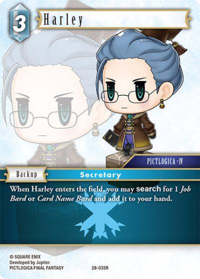 Harley 28-035R Dreamlike Oceans Final Fantasy card
