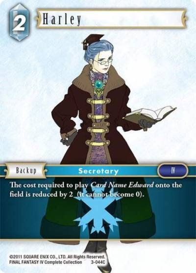 Harley 3-044C Opus III Final Fantasy card