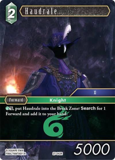 Haudrale 27-042R Journey of discovery Final Fantasy card