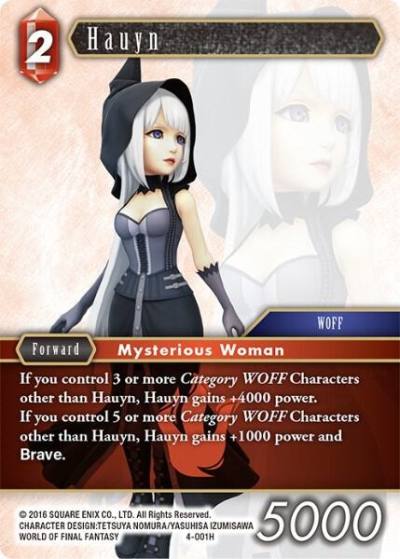 Hauyn 4-001H Opus IV Final Fantasy card