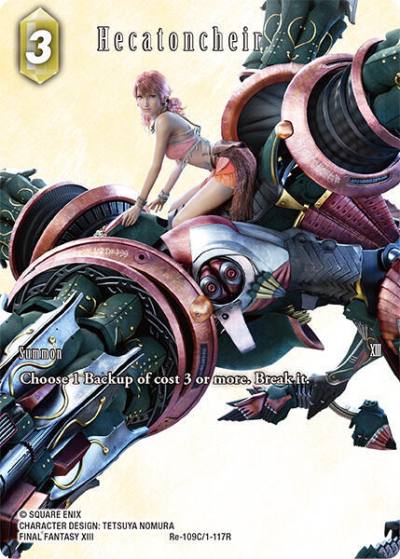 Hecatoncheir Full Art Re-109C/1-117R Legacy Collection Final Fantasy card