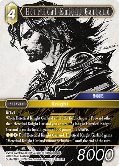 Heretical Knight Garland 16-066R Emissaries of Light Final Fantasy card