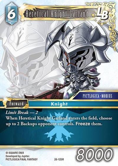 Heretical Knight Garland LB 26-125R Gunslinger in the abyss Final Fantasy card