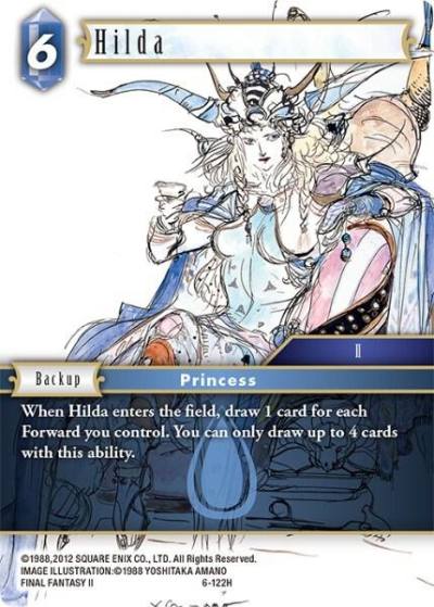 Hilda 6-122H Opus VI Final Fantasy card