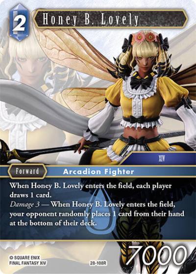 Honey B. Lovely 28-108R Dreamlike Oceans Final Fantasy card