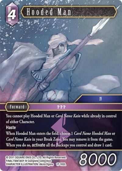 Hooded Man 17-102L Rebellion's Call Final Fantasy card