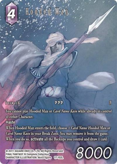Hooded Man Full Art 17-102L Rebellion's Call Final Fantasy card