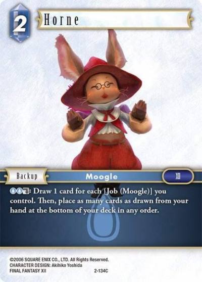 Horne 2-134C Opus II Final Fantasy card