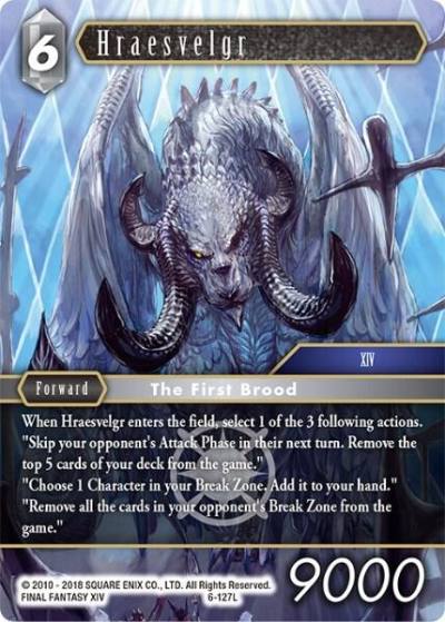 Hraesvelgr 6-127L Opus VI Final Fantasy card