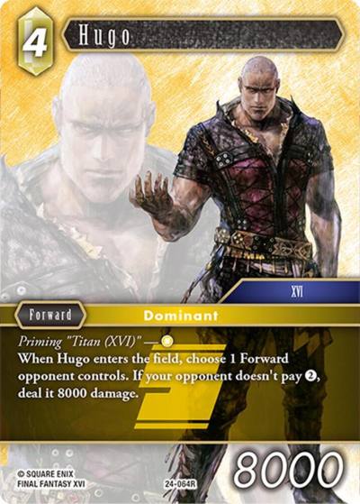 Hugo 24-064R Hidden Legends Final Fantasy card